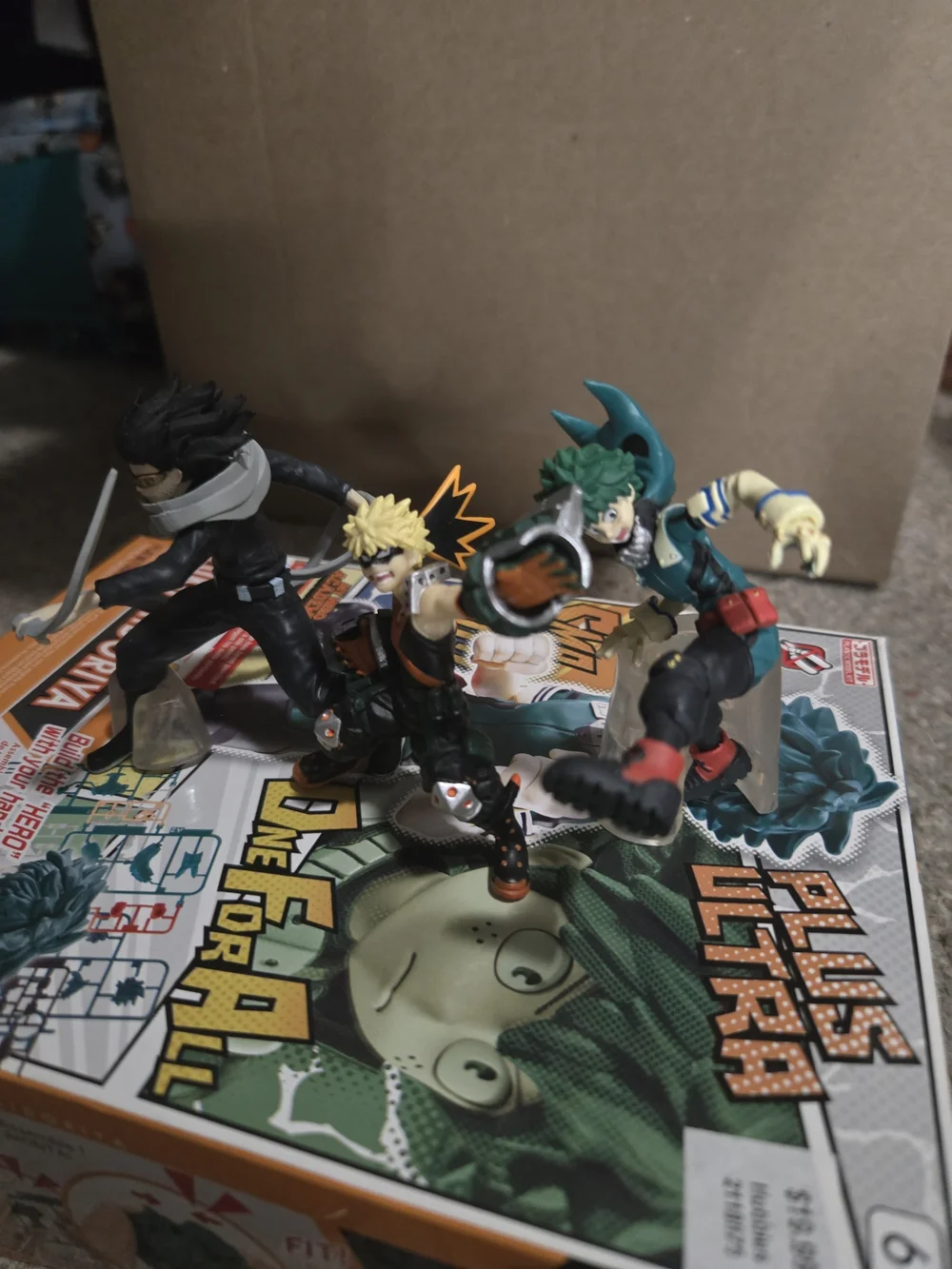 My Hero Academia Chibi Figure Set – Green, Yellow & Gray Characters - Picture 10 of 12